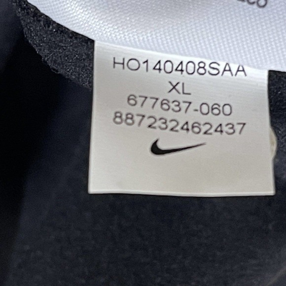 Nike Pro Combat Athletic Top Adult Extra Large Black Compression Hyperwarm Mens - Picture 11 of 14